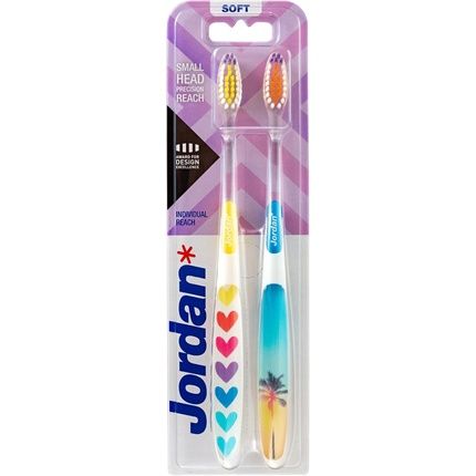 Jordan Individual Reach Manual Toothbrush 100G - Pack Of 2