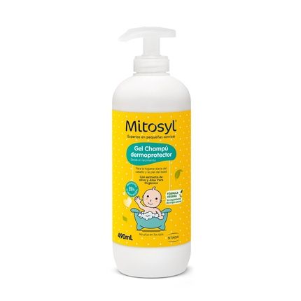 Mitosyl Baby Shampoo For Sensitive Skin Vegan Formula 490Ml