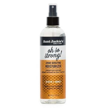 Aunt Jackie'S Curls & Coils Braid + Twist Collection Oh So Strong Shine Boosting Moisturizer 12 Fl Oz