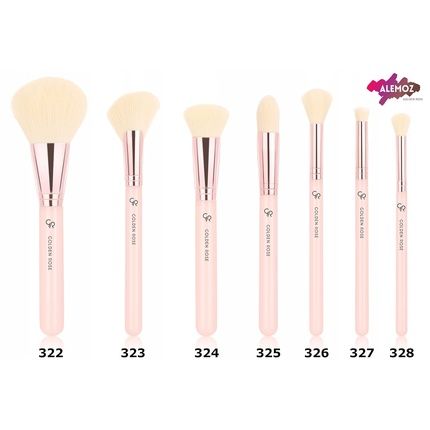 Golden Rose Nude Angled Eyes Brush