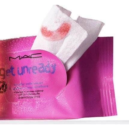 Mac Cosmetics Get Unready Micellar Water Makeup Remover Wipes 30 Count