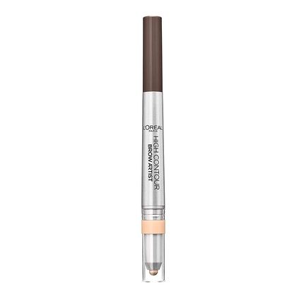 Loreal Paris  Brow Artist High Contour Eyebrow Pencil 108 Warm Brunette 0.03Ml