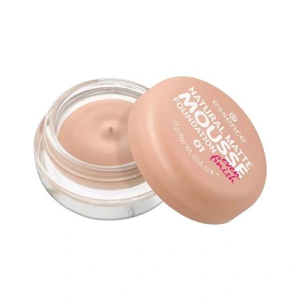Essence Cosmetics Natural Matte Mousse Base 01 Matt Sand 16G