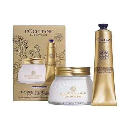 L'Occitane Pro-Youth Shea Immortelle Body & Hands Duo Gift Set