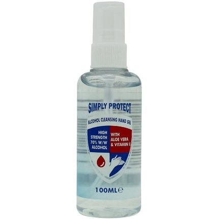 Simply Protect Alcohol Cleansing Hand Gel 100Ml