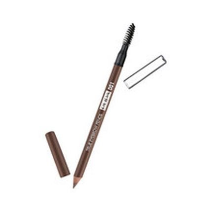 Pupa True Eyebrow Pencil 002 Brown Waterproof Eyebrow Pencil 108G For Women