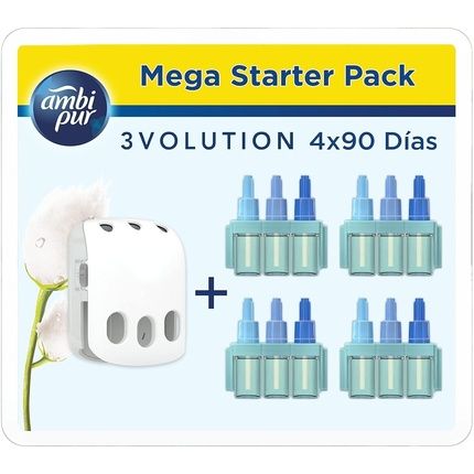 Ambi Pur 3Volution Pure Freshness Starter Set 20Ml - Pack Of 4