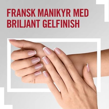 Rimmel London Super Gel French Manicure Nail Polish 12Ml 91 English Rose - Image 3