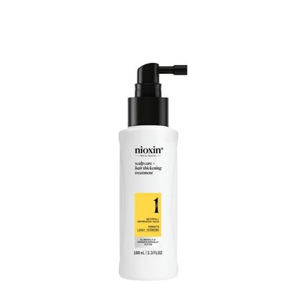 Nioxin System 1 Scalp Treatment 100Ml For Fine Slightly Thinning Natural Hair