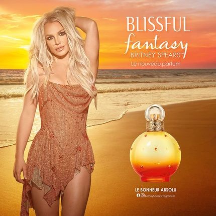 Britney Spears Blissful Fantasy Eau De Toilette Spray Fragrance For Women 1Oz - Image 3
