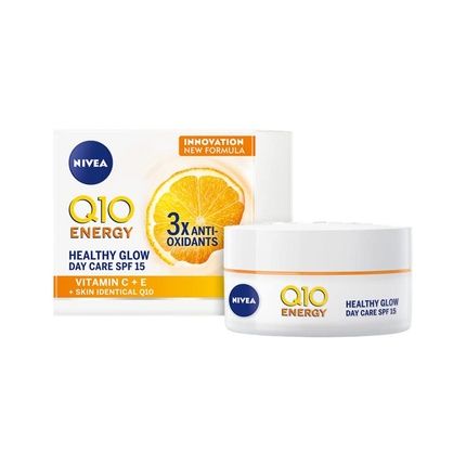 Nivea Q10 Energy Healthy Glow Day Cream Spf15 50Ml