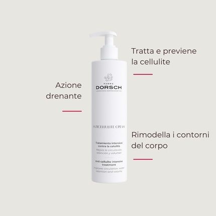 Farma Dorsch Anti-Cellulite Cream Strongly Reducing Body Firming Cream With Vitamin E, Caffeine, Shea Butter 200Ml