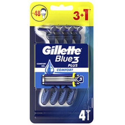 Gillette Disposable Razor Blue3 Plus Comfort 31 Pcs