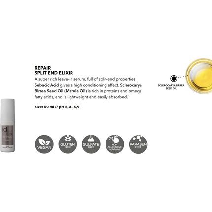 Idhair Elements Xclusive Repair Split End Elixir 50Ml