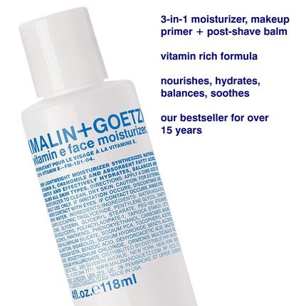 Elitehealth Malin + Goetz Vitamin E Face Moisturizer 4Oz By Malin + Goetz