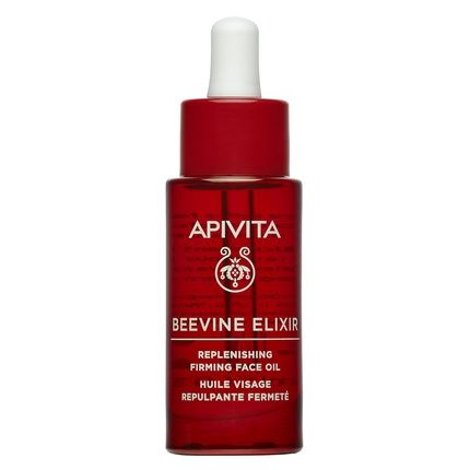 Apivita Beevine Elixir Replenishing Firming Face Oil With Propolis And Grape Seed Oils 1.01 Oz