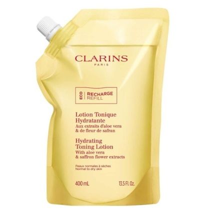 Clarins Hydrating Toning Lotion Doypack 400Ml For Normal To Dry Skin