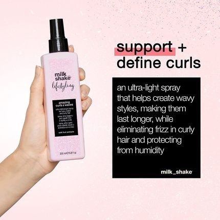 Milk_Shake Lifestyling Amazing Curls & Waves Curl Refresher Spray For Curly Hair 6.8 Fl Oz