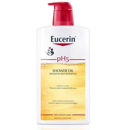 Eucerin Ph5 Skin Protection Shower Oil 1000Ml For Very Dry Sensitive Skin