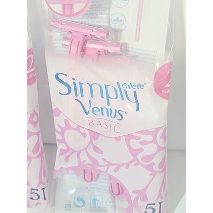 Gillette Simply Venus Simply Smooth Moisturerich Strip Disposables 10 Razors - Image 3