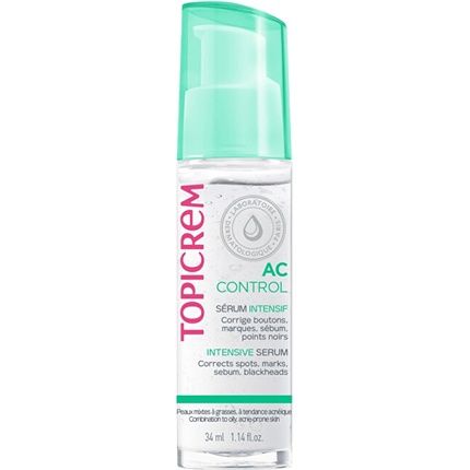 Topicrem Intensive Night Serum For Combination To Oily Skin Ac Control 34 Ml