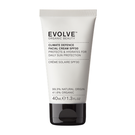 Evolve Beauty Climate Defence Facial Cream Spf 30 Colourless