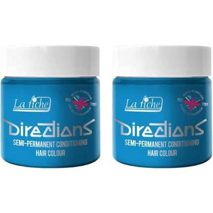 La Riche Directions Semi-Permanent Hair Color 100Ml Tub Pastel Blue 100Ml