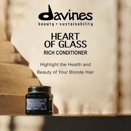 Davines Heart Of Glass Rich Blonde Care Conditioner 250Ml