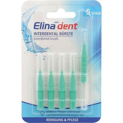 Elina Interdental Brush 5 Pieces Removes Plaque And Prevents Gum Disease