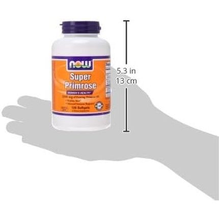 Now Super Evening Primrose 1300Mg 120 Softgels - Image 3