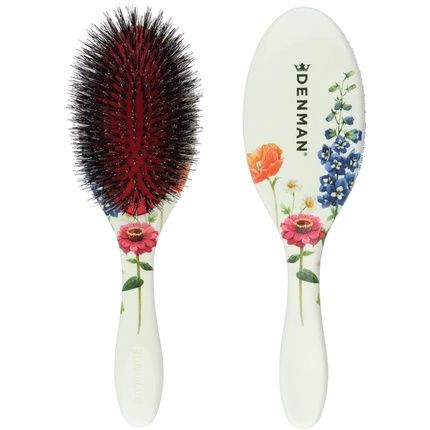 Denman Boar Bristle Hair Brush For Smoothing And Shine Enhancing