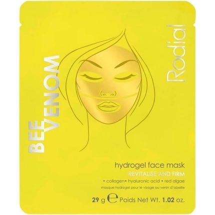 Rodial Bee Venom Hydrogel Face Mask 29G Premium Gold Jelly Mask For All Skin
