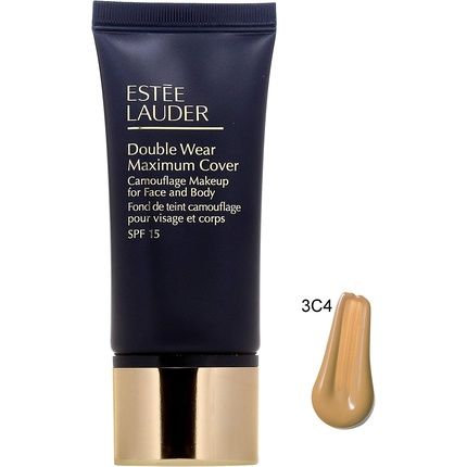 Estee Lauder Double Wear Maximum Cover Foundation Camouflage Make Up 07 Medium Deep 30Ml