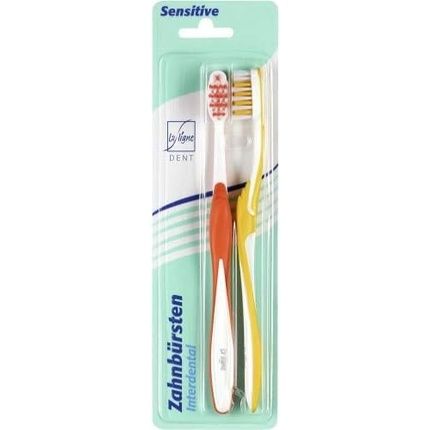 La Lingua Interdental Sensitive Toothbrushes - Pack Of 2