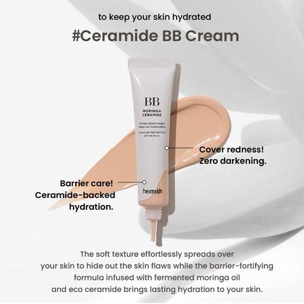 Heimish Moringa Ceramide Bb Cream Spf 30 Pa++ 30Ml 31 Deep - Image 3