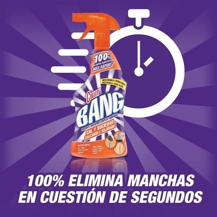 Cillit Bang Powerful Cleaner Spray Limescale & Shine 1 Litre [Pack Of 6