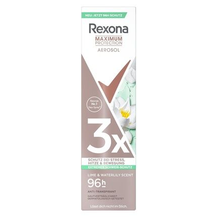 Rexona Women Maximum Protection Deodorant Spray Anti-Transpirant Lime & Waterlily 150Ml