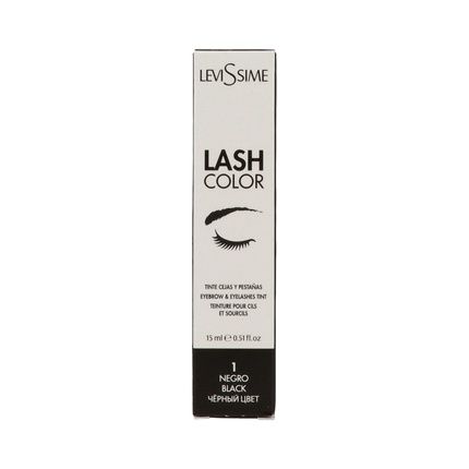 Levissime Lash Color 01 Black 15 Milliliters - Eye Makeup