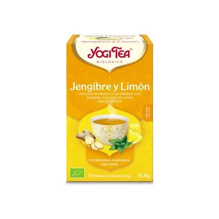 Yogi Tea Ginger And Lemon 17 Organic Tea Bags