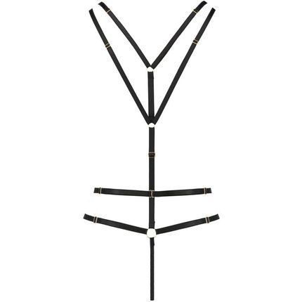 Passion Dessous Black Body Pa595784 - L/Xl