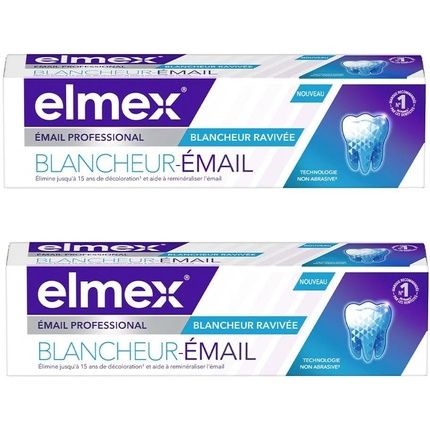 Elmex Professional Enamel White Toothpaste 75Ml - Pack Of 2