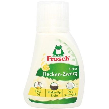 Frosch Citrus Stain Remover, Powerful Stain Remover With Sponge, 75Ml