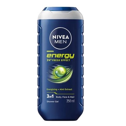 Nivea Men Shower Gel Energy 250Ml