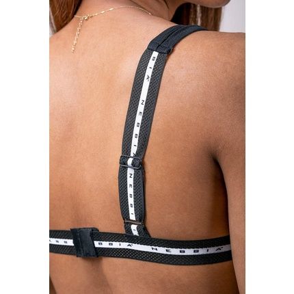 Nebbia Mesh Me Triangle Bra Elastic Mesh Slightly Transparent