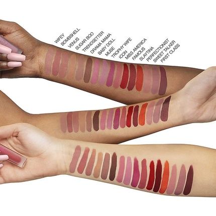 Hudabeauty Liquid Matte Ultra-Comfort Transfer-Proof Lipstick 4.2Ml Baby Doll