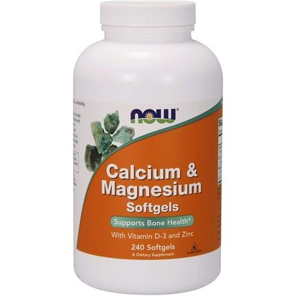 Now Foods Calcium & Magnesium 240 Softgels