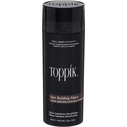Toppik Hair Building Fibers Powder Dark Brown 27.5G
