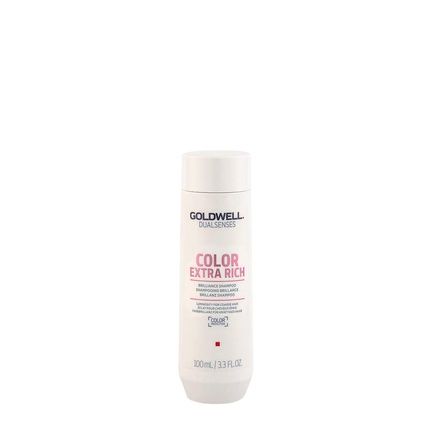 Goldwell Dualsenses Color Extra Rich Brilliance Shampoo 100Ml For Color-Treated Strong Hair