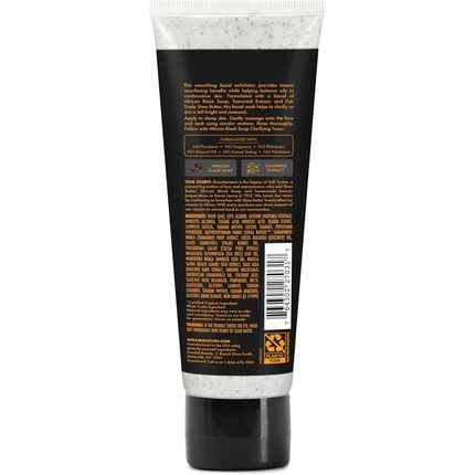 Shea Moisture African Black Soap Problem Skin Facial Wash & Scrub For Unisex