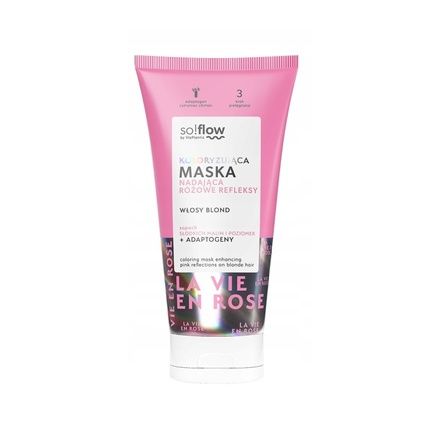 So!Flow Pink Coloring Hair Mask, 200 Ml